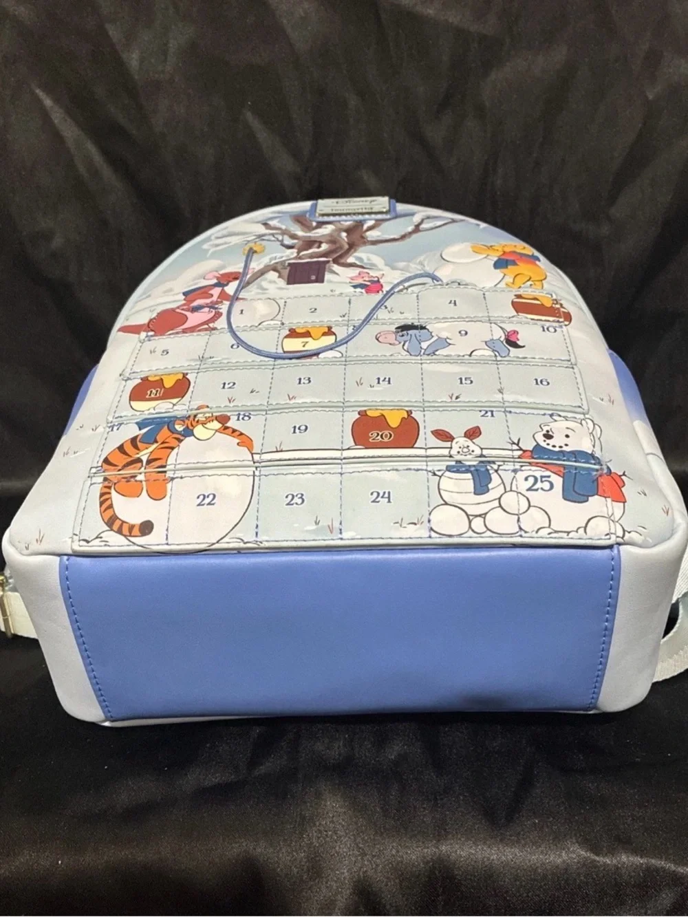 Loungefly Light Blue Winnie the Pooh Advent Calendar Mini Backpack